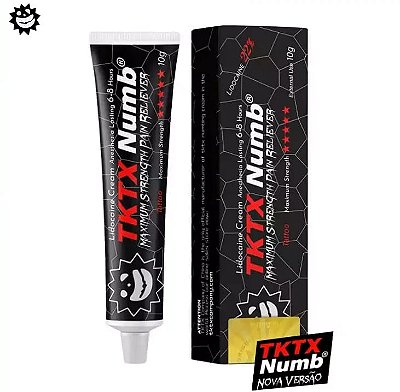 Pomada Anestésica TKTX Black Numb Original 10g