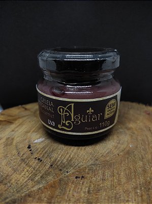 Geleia artesanal de uva SEM ADIÇÃO DE AÇÚCAR