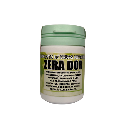 Zera Dor – Suplemento Natural com Canela de Velho, Sucupira e Vitaminas D3/K2 15 Cápsulas