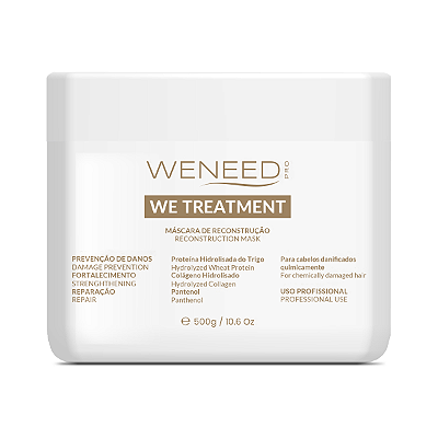 Máscara de Reconstrução We Treatment 500g