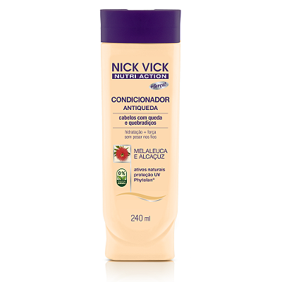 Condicionador Antiqueda Nick Vick Nutri Action 240ml