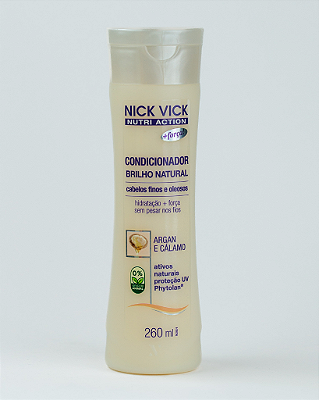 Condicionador Brilho Natural Nick Vick Nutri 300ML