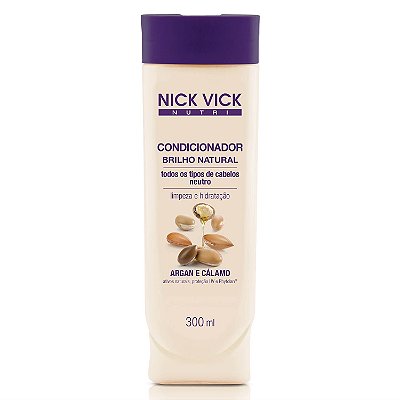 Condicionador Brilho Natural Nick Vick Nutri 300ML