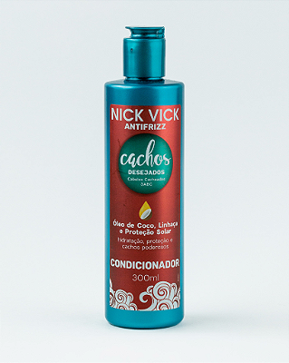 Condicionador Cachos Desejados Nick Vick Antifrizz 300ml