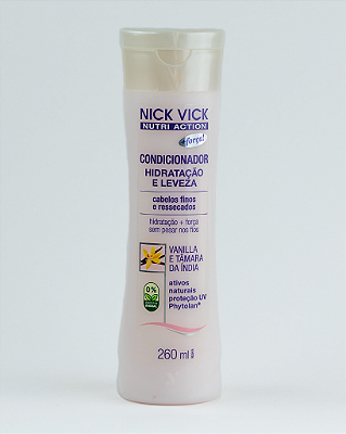 Condicionador Hidratação e Leveza Nick Vick Nutri Action 260ml
