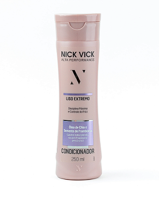 Condicionador Liso Extremo Nick Vick Alta Performance 250ml