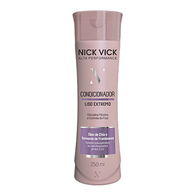 Condicionador Liso Extremo Nick Vick Alta Performance 250ml