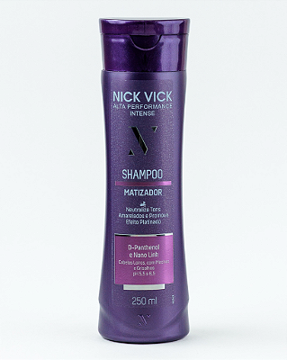 Shampoo Matizador Nick Vick Alta Performance Intense 250ml
