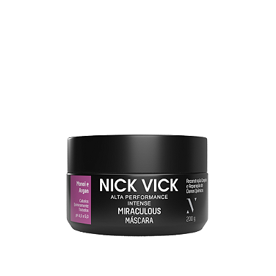 Máscara Miraculous Nick Vick Alta Performance 200g