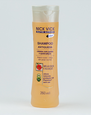 Shampoo Antiqueda Nick Vick Nutri Action 260ml