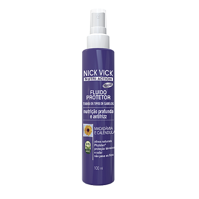 Fluido Protetor Antifrizz Nick Vick Nutri 100ml
