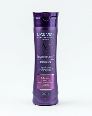 Condicionador Matizador Nick Vick Alta Performance Intense 250ml