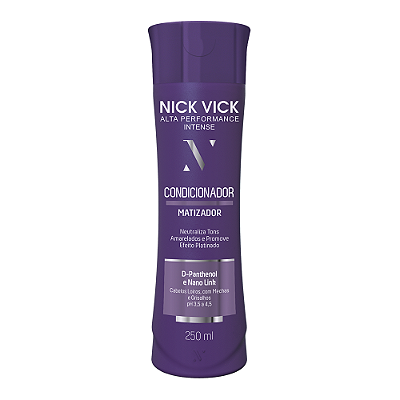 Condicionador Matizador Nick Vick Alta Performance Intense 250ml