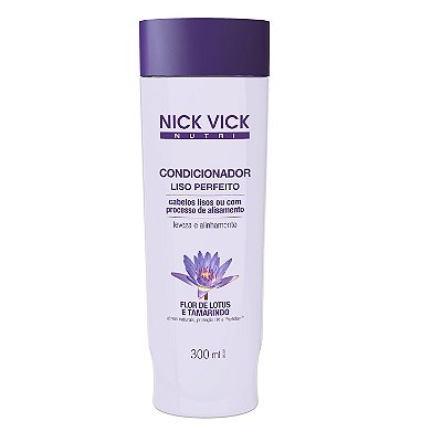 Condicionador Liso Perfeito Nick Vick Nutri 300ml