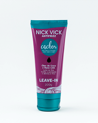 Leave In Cachos Nick Vick Antifrizz 200g