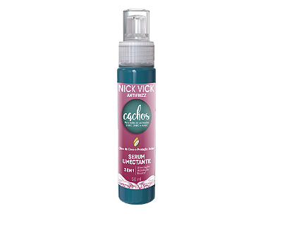 Serum Umectante 3 em 1 Cachos Nick Vick Antifrizz 50ml