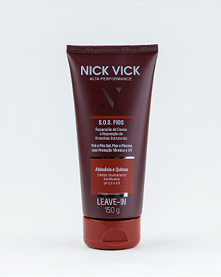 Leave In S.O.S Fios Nick Vick Alta Performance 150g