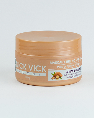 Máscara Brilho Natural Nick Vick Nutri 200g