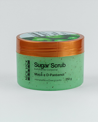 Esfoliante Corporal Sugar Scrub Nick Vick Body Maça Verde 250g
