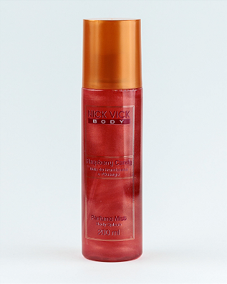 Perfume Mist Body Splash Nick Vick Body Raspberry Candy 200ml