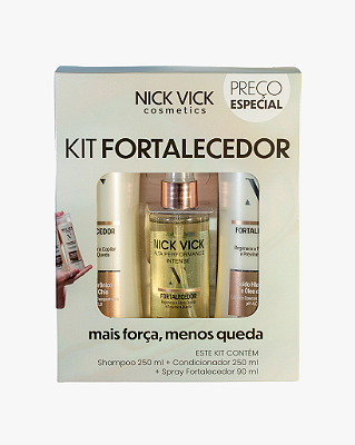 Kit Fortalecedor Nick Vick Alta Performance Intense