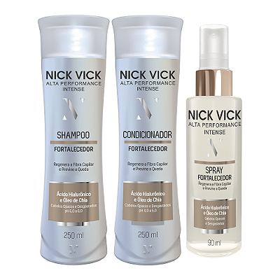 Kit Fortalecedor Nick Vick Alta Performance Intense