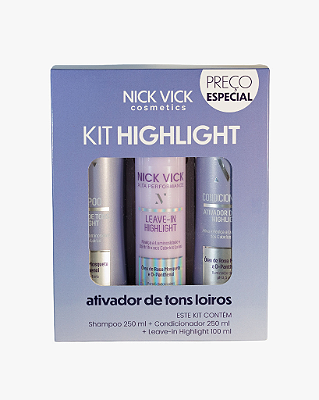 Kit Highlight Ativador de Tons Loiros