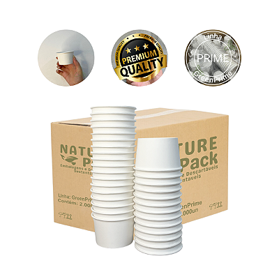 Pote Papel Branco 80ml Para Molhos Temperos Delivery Caixa 2000un