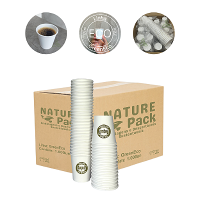 Copo Papel Café PERSONALIZADO Descartável 60ml