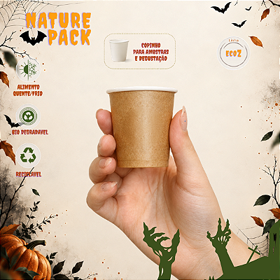 Copo de Papel 60ml - Nature Pack para Café e Degustação – EcoZ