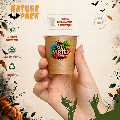 Copo de Papel 60ml - Personalizado Nature Pack para Café e Degustação – EcoZ