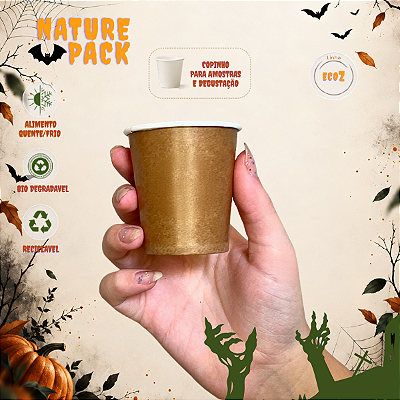 Copo de Papel 90/100ml - Nature Pack para Café e Degustação – EcoZ