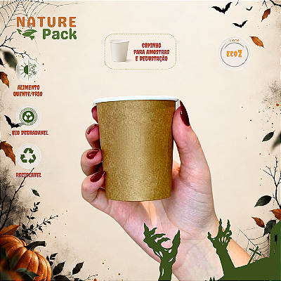 Copo de Papel 140ml - Nature Pack para Café e Degustação – EcoZ