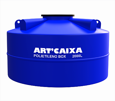 Tanque de água ARTCAIXA Box vertical polietileno 2.000 Litros