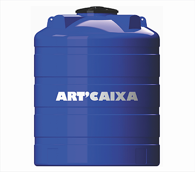 Tanque de água ARTCAIXA Box vertical polietileno 5.000 Litros