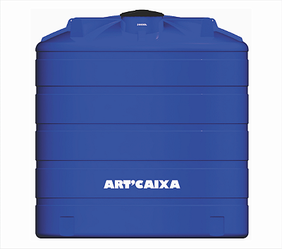 Tanque de água ARTCAIXA Box vertical polietileno 20.000 Litros