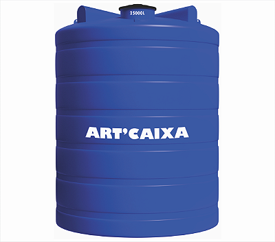 Tanque de água ARTCAIXA Box vertical polietileno 25.000 Litros
