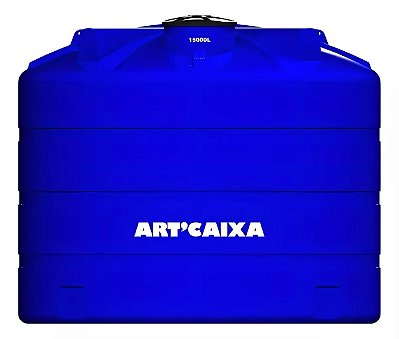 Tanque de água ARTCAIXA Box vertical polietileno 15.000 Litros