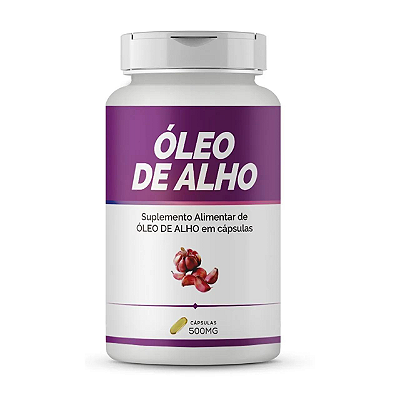 ÓLEO DE ALHO (500MG) CÁPSULAS 120 CÁPSULAS- BIO VITTA'S