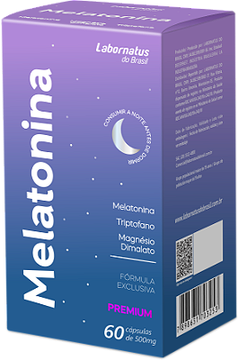 Melatonina + Triptofano Premium 60 Cápsulas