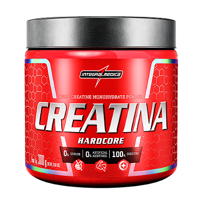 Creatina Hardcore 300g - INTEGRALMEDICA