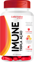 IMUNE TRIPLA AÇÃO - VITAMINA C, D E ZINCO