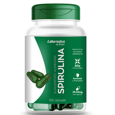 SPIRULINA LABORANTUS - 100 CÁPSULAS
