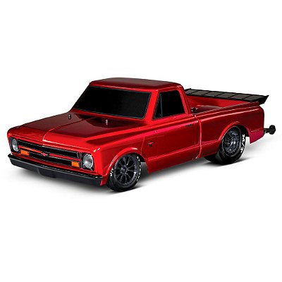 Automodelo Traxxas 1/10 Drag Slash C10 TQi TSM Vermelho