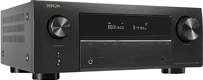 Receiver Denon AVR-X2800H 7.2 Canais 95 Watts 8K Ultra 110 Volts/60 Hertz