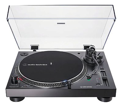 Toca Disco Audio Technica AT-LP120XUSB Preto