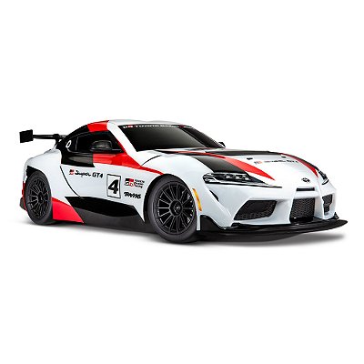 Carro Traxxas 1/10 4 tec 3.0 toyota supra bl 2s white 93164 4