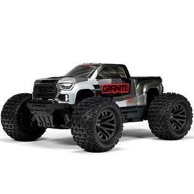 Automodelo Arrma 1/10 granite 223s dsc 4wd blx monster gunmetal