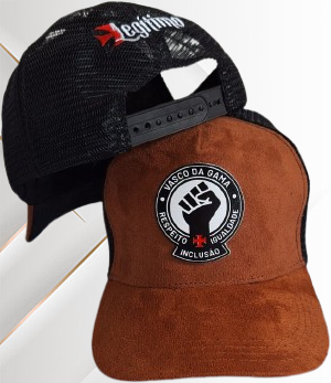 SUPER CAP - BONÉ RESPEITO, IGUALDADE, INCLUSÃO - VASCO | CAMURÇA  | LEGITIMO