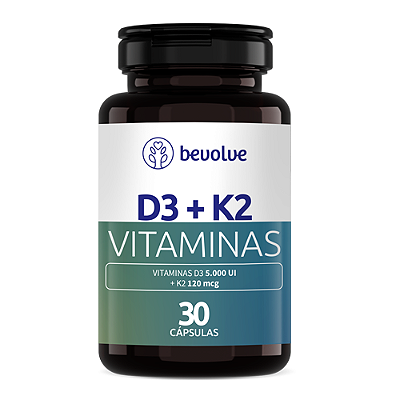 VITAMINA D3 5000 ui K2- 30 Cápsulas
